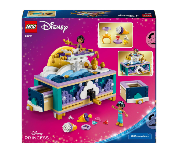 LEGO DISNEY 43295 Szkatułka na biżuterię Dżasminy - 1529802 - zdjęcie 9